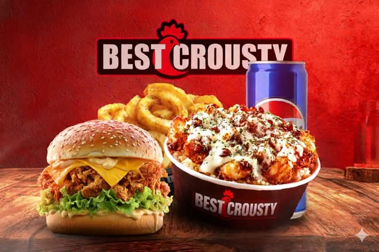 MENU GOAT 🎖️; P’ti Tasty + 1 BEST ’Chicken + Frites + Boisson