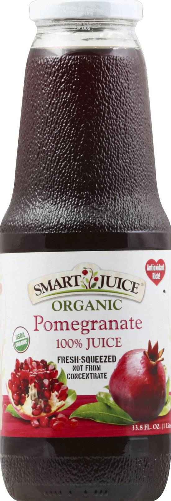 Smart Juice Organic Pomegranate Juice (33.8 fl oz)
