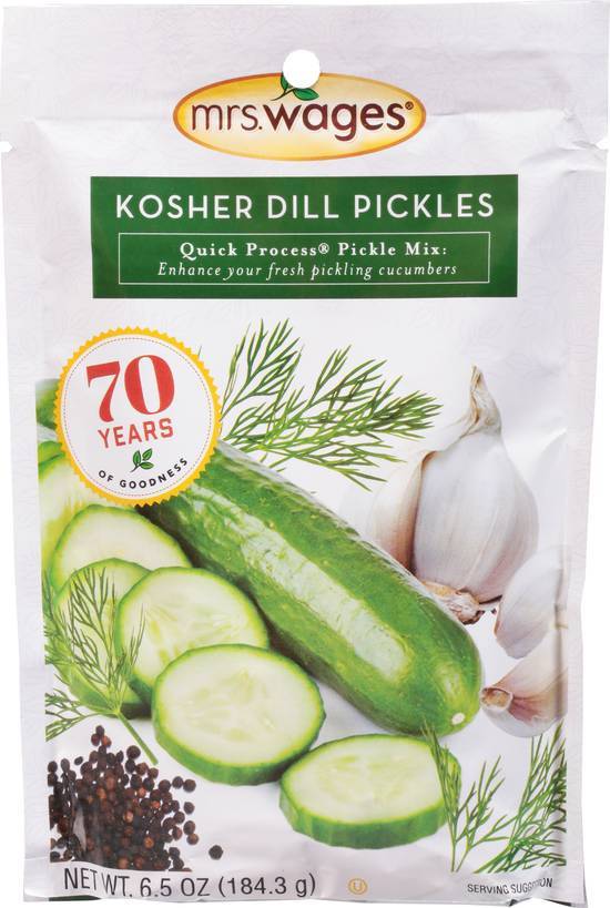 Mrs. Wages Quick Process Kosher Dill Pickles Mix