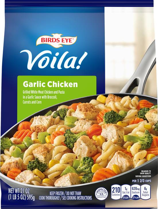 Birds Eye Voila Garlic Chicken With Pasta & Vegetables