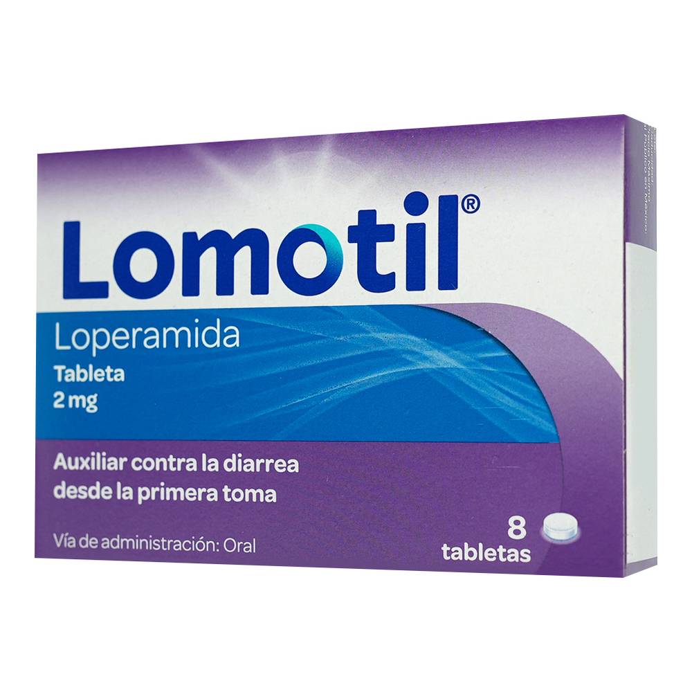 Johnson & johnson lomotil loperamida tabletas 2 mg (8 un)