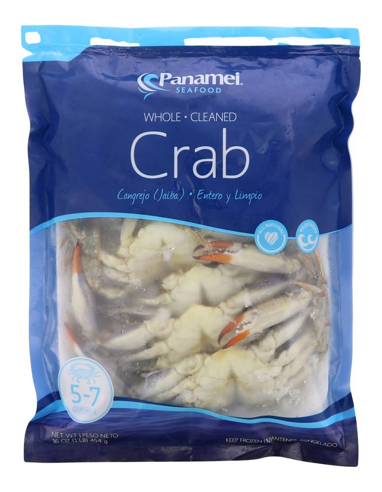 Panamei Seafood Whole Cleaned Crab