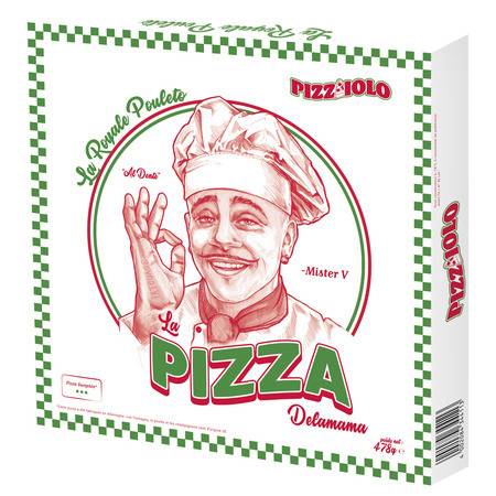Pizza La Royale Pouleto PIZZAIOLO MISTER V - la pizza de 478g