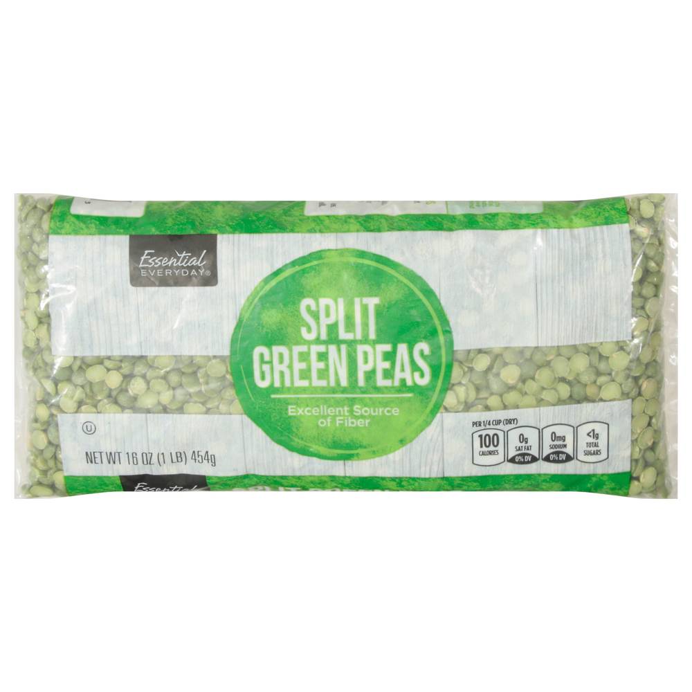 Essential Everyday Split Green Peas (16 oz)