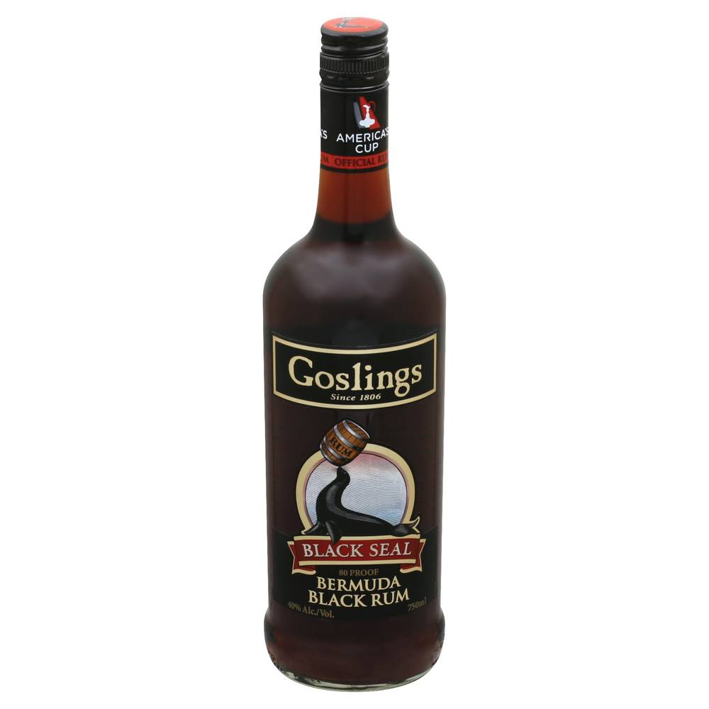 Goslings Black Seal Bermuda Rum (750 ml)