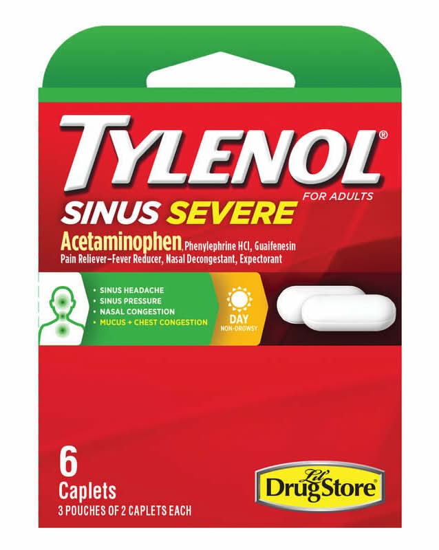 Tylenol Sinus Severe 6-Count