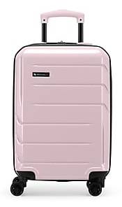 Swiss Mobility DXB Collection 26.5 Hardside Suitcase, 8-Wheeled Spinner, Blush Pink (HLG6324SM-BLUSH)