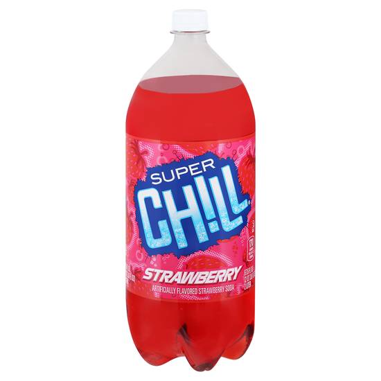 Super Chill Strawberry Soda (67.6 fl oz) (strawberry)