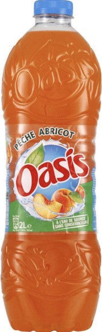 Oasis boisson aux fruits pêche abricot (2 lt)