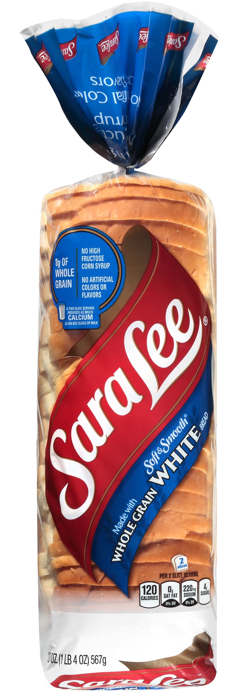 Sara Lee Whole Grain Soft & Smooth White Bread (20 oz)