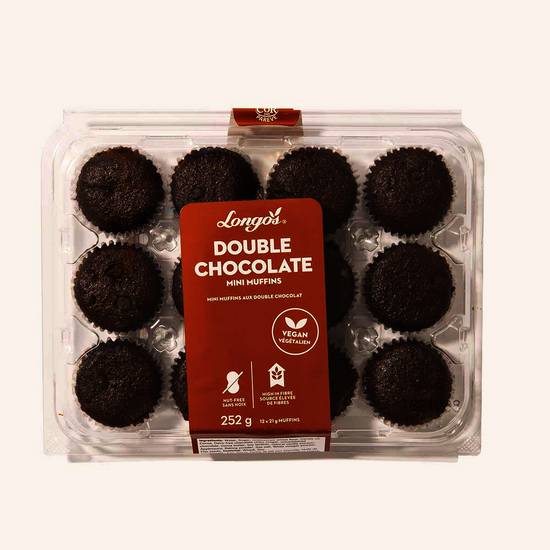 Longo's Double Chocolate Mini Muffins (252g)
