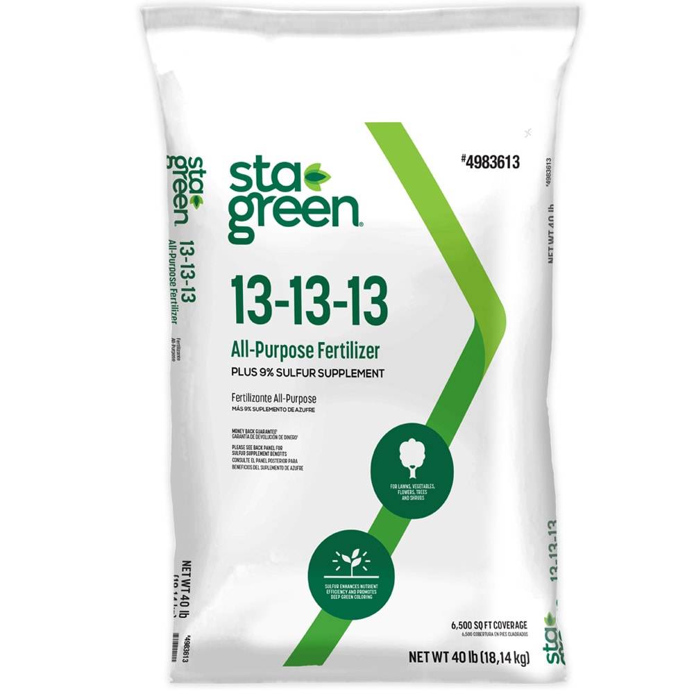 Sta-Green Healthy Lawn 40-lb 6500-sq ft 13-13-13 All-purpose Lawn Starter Fertilizer | SG-40-131313