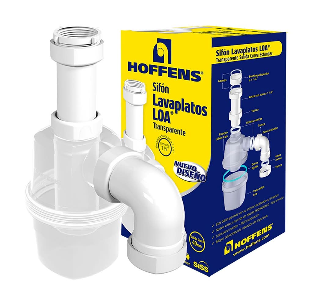 Hoffens · Sifón transparente (20 g)