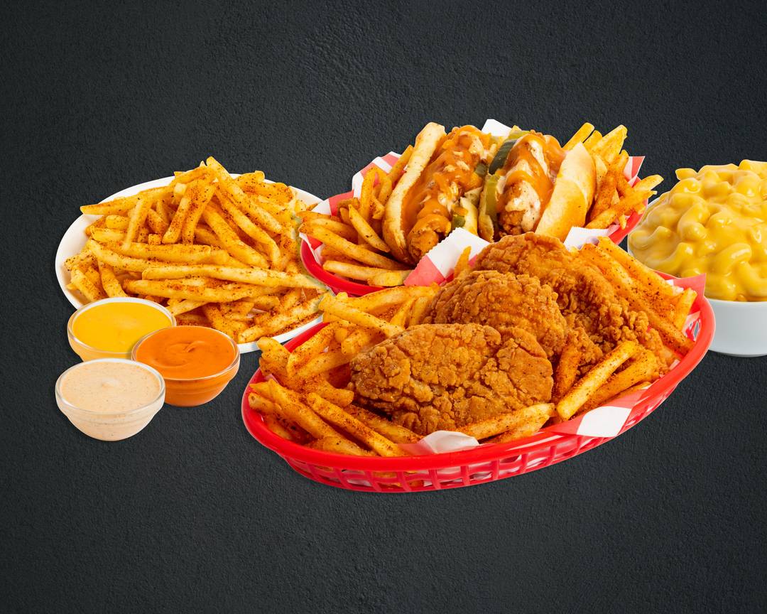 Order SnapBack Chicken Tenders And Mac - Tinley Park Menu Delivery ...