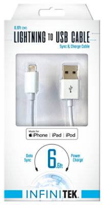 Lightning To Usb Sync & Charge Cable (ea)