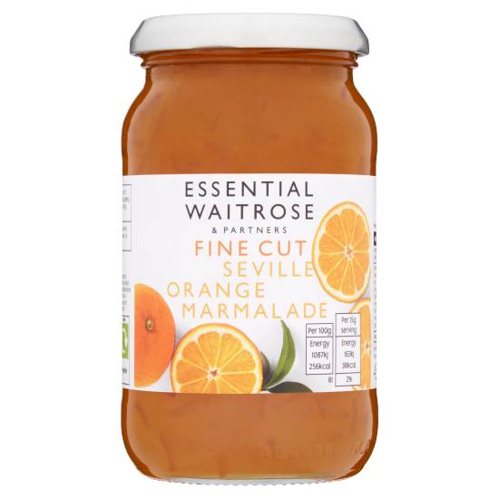 Essential Waitrose Fine Cut Seville Orange Marmalade Jam