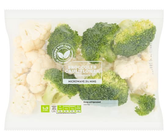 Sainsbury's Broccoli & Cauliflower Florets (240g)