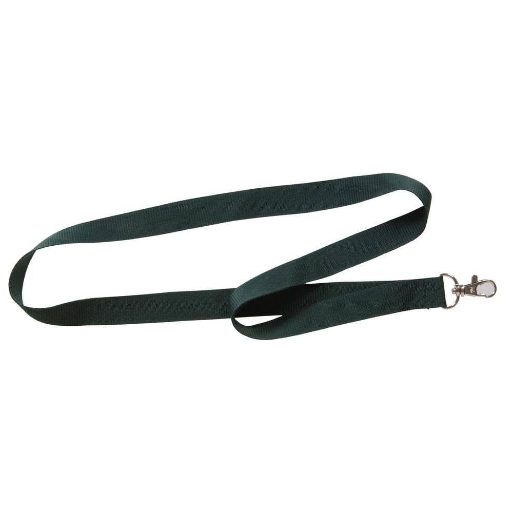 Hillman Solid Color Lanyards, Black