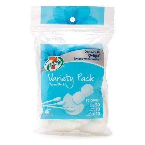 7-Select Cotton Swabs Variety pack