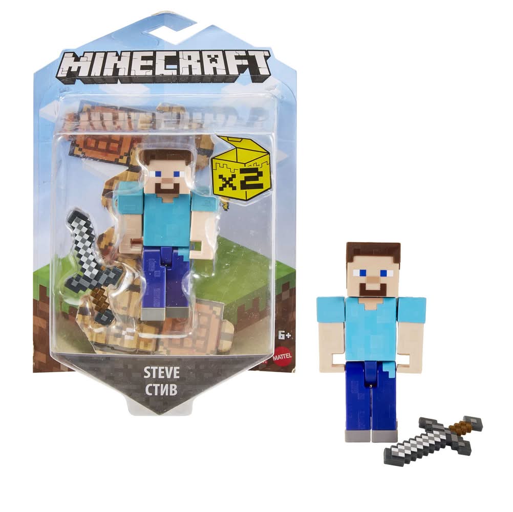 Mattel · Figura vanilla minecraft