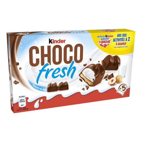 Choco fresh - Mousse au lait - 5 pots