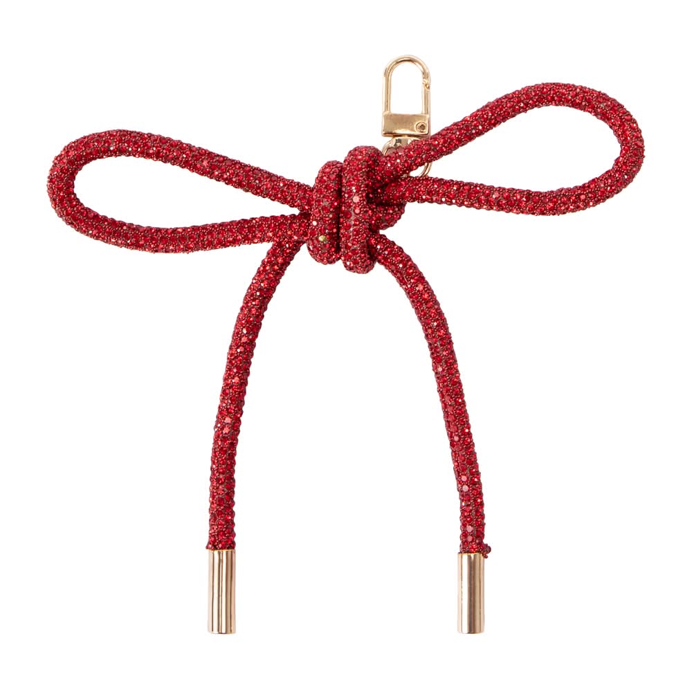 Bling Bow Charm Red Bow