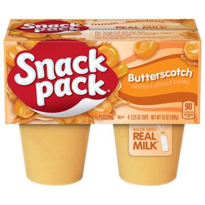 HUNTS SNACK PACK BUTTERSCOTCH PUDDING
