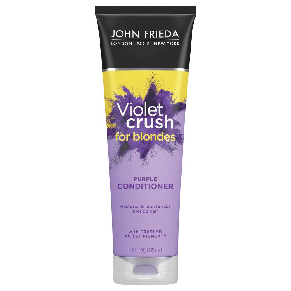 John Frieda Violet Crush For Blondes Purple Conditioner