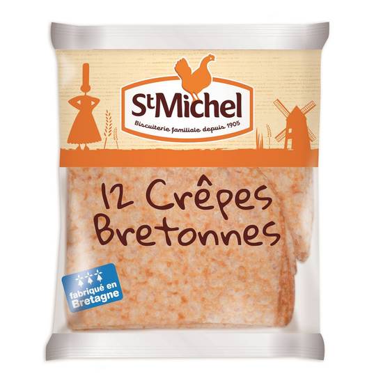 Crêpes bretonnes St michel x12
