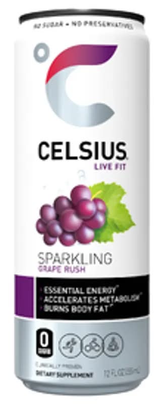 Celsius Live Fit Grape Rush