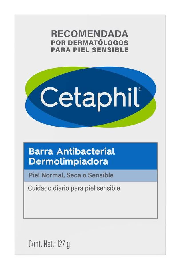 Cetaphil · Barra antibacterial dermolimpiadora (127 g)