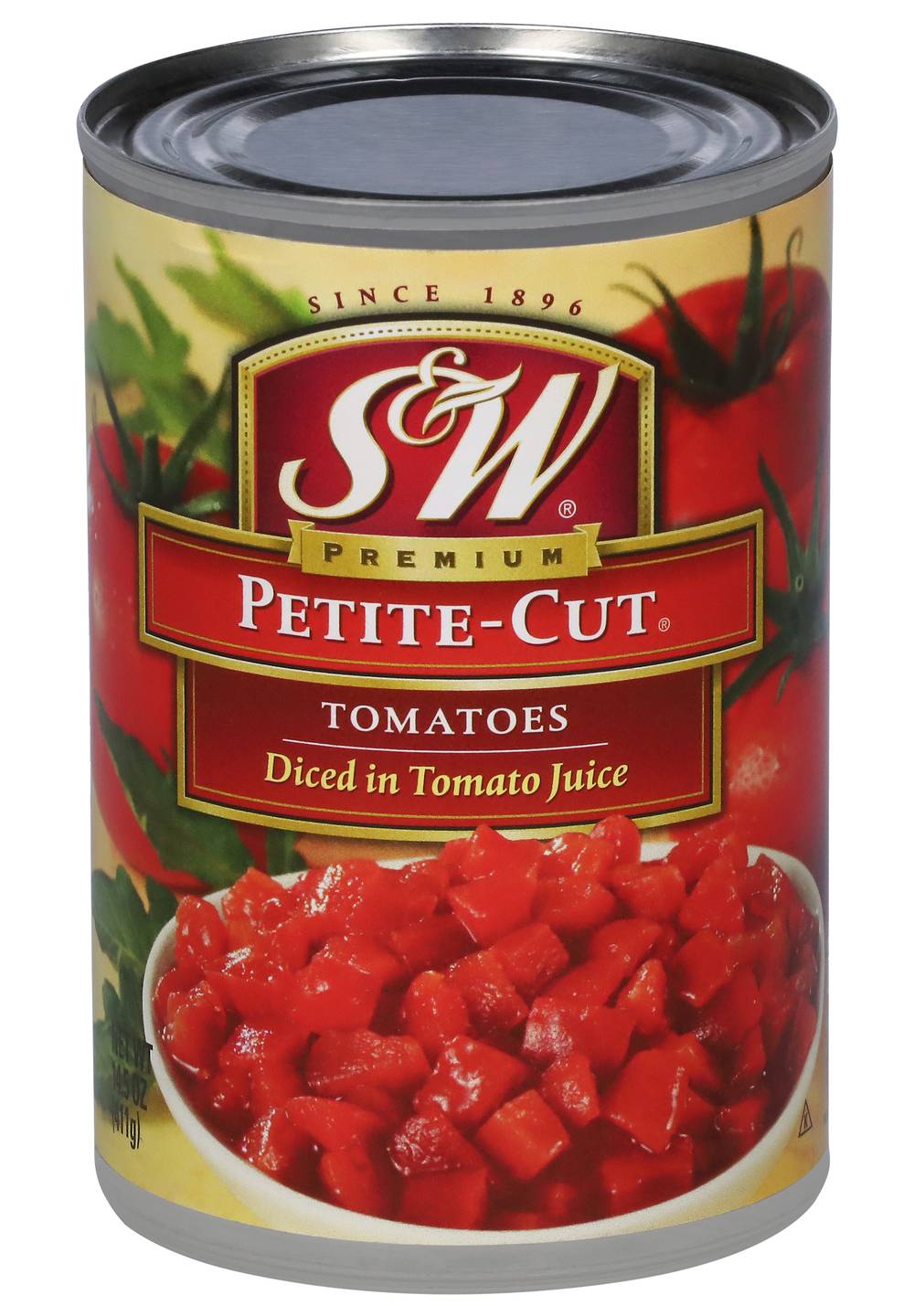 S&W Petite Cut Diced Tomatoes (14.5 oz)