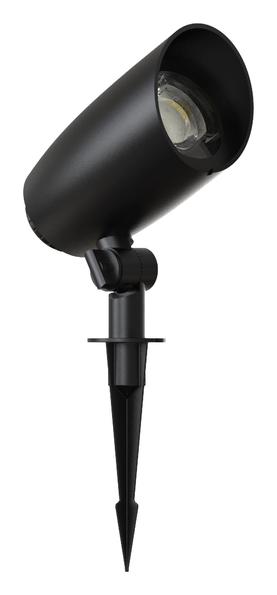Harbor Breeze 950 -Lumens 14 -Watt black Low voltage Warm White Hardwired LED Spot light