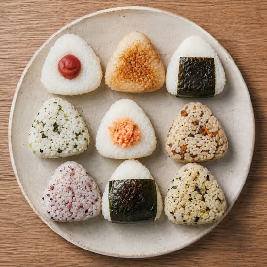 にぎり飯　どれ味