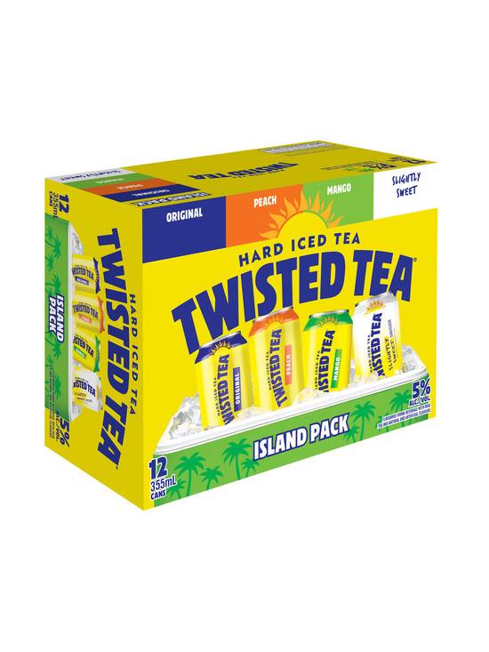 Twisted Tea · Island Mixed Hard Ice Tea (12 x 355 mL)