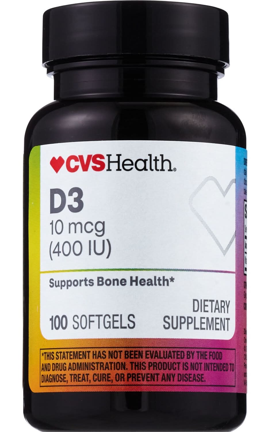 CVS Pharmacy Vitamin D3 Bone Health Softgels (100 ct)
