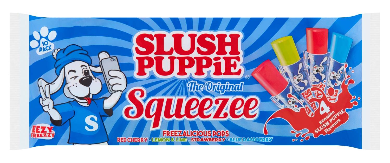 Slush Puppie Ice Pops Multipack 600Ml