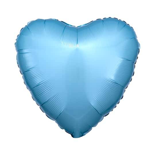 17" Metallic Heart Mylar Balloon