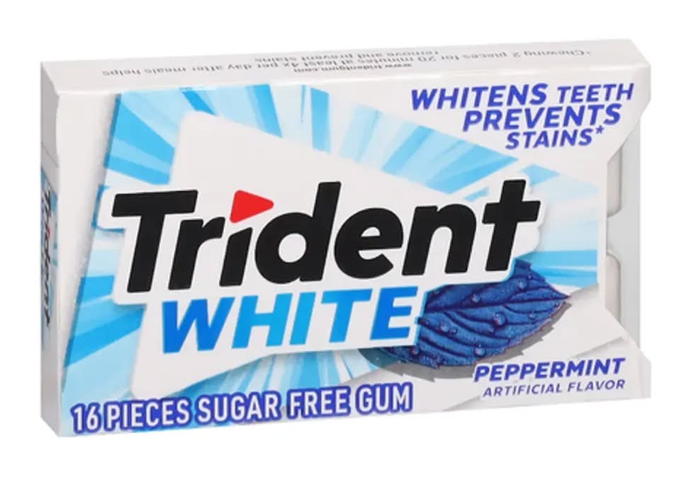 Trident Peppermint Sugar Free Gum