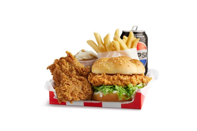 Zinger® Burger Box Hot & Crispy