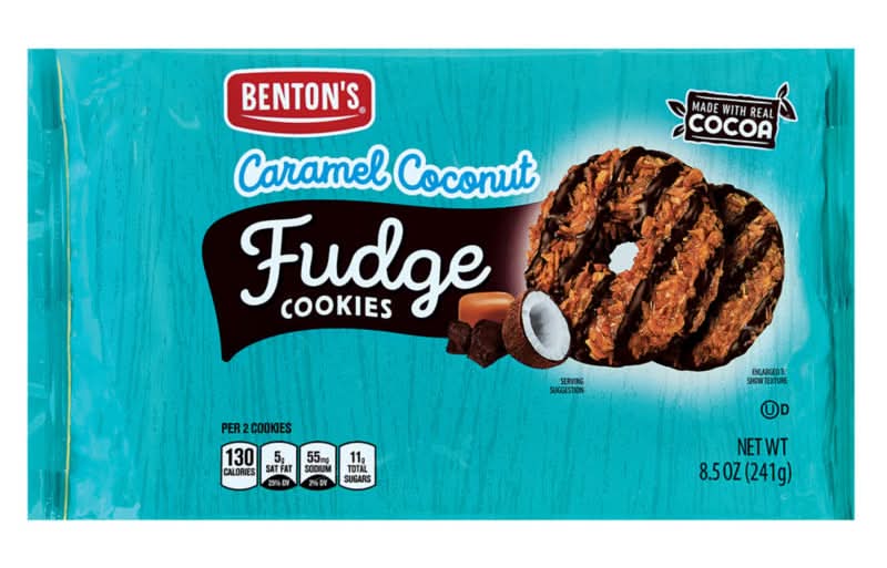 Benton's Fudge Cookies, Caramel Coconut (8.5 oz)