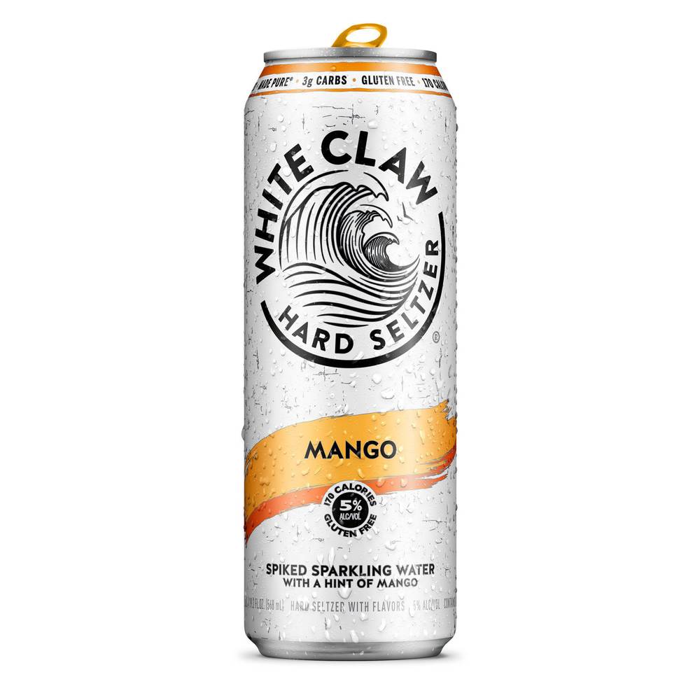 White Claw Mango Hard Seltzer (12 x 19.2 fl oz)