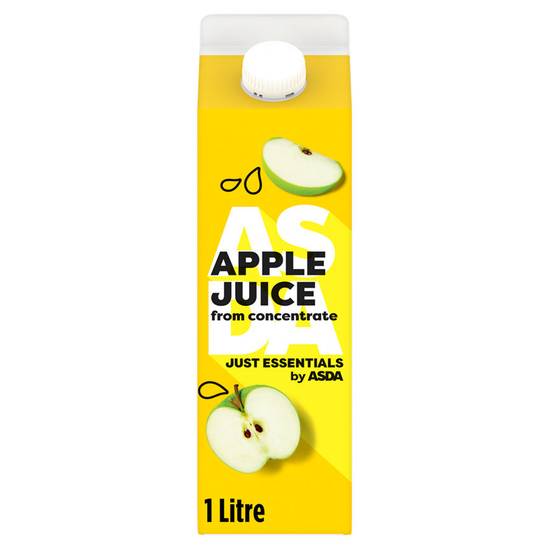 Asda Just Essential Apple Juice from Concentrate 1 Litre