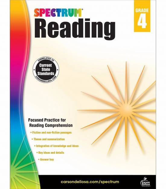 Spectrum Reading, Grade 4