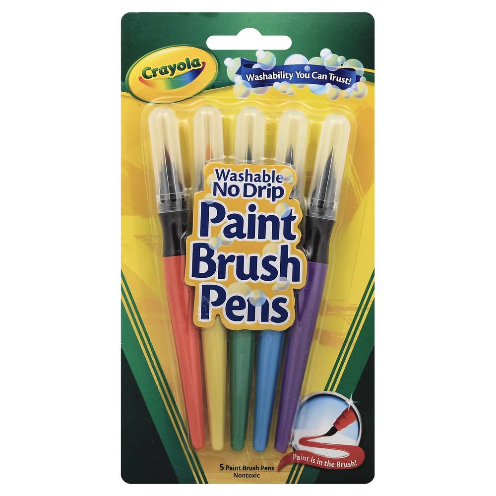 Crayola Paint Brush Pens (1.6 oz)