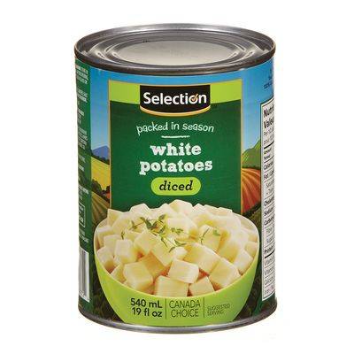 Selection Diced White Potatoes (540 ml)