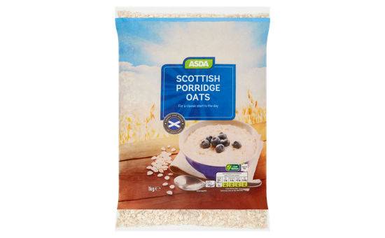 Asda Scottish Porridge Oats 1kg
