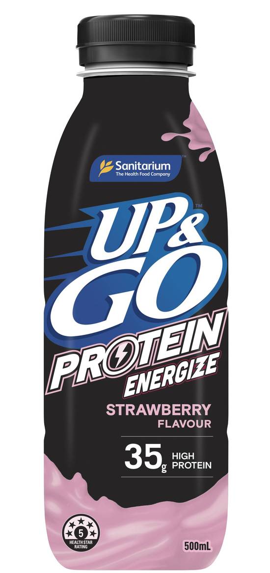 UP&GO Protein Strawberry 500ml