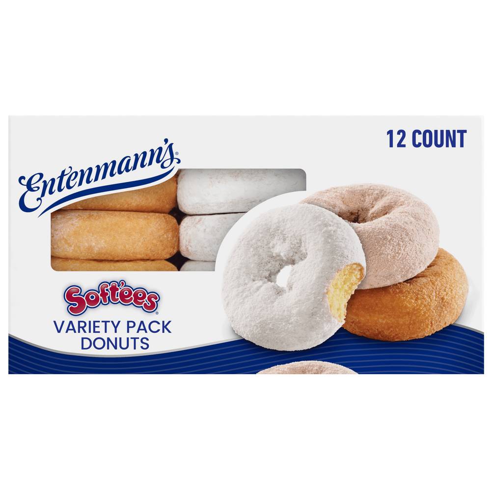 Entenmann's Soft'ees Donuts Variety pack (12 ct)