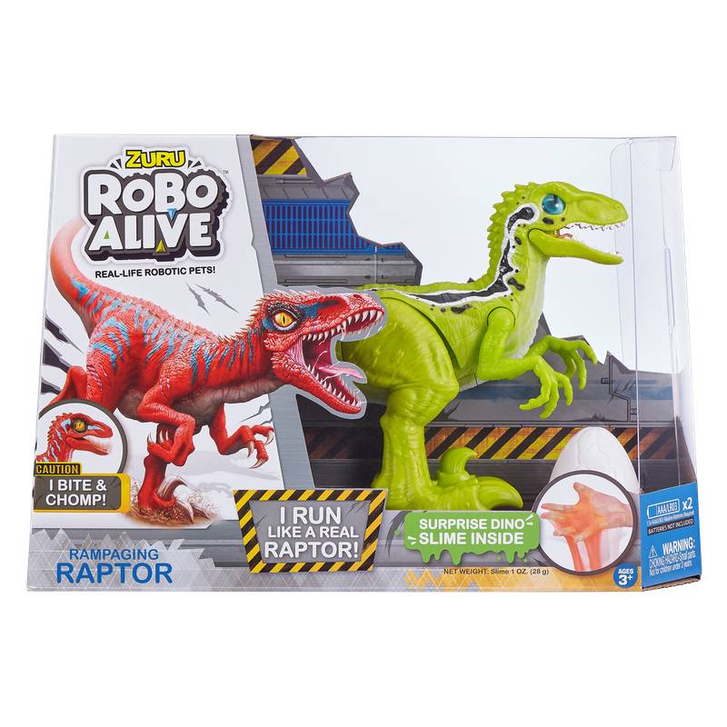 Robo Alive dinosaurio raptor